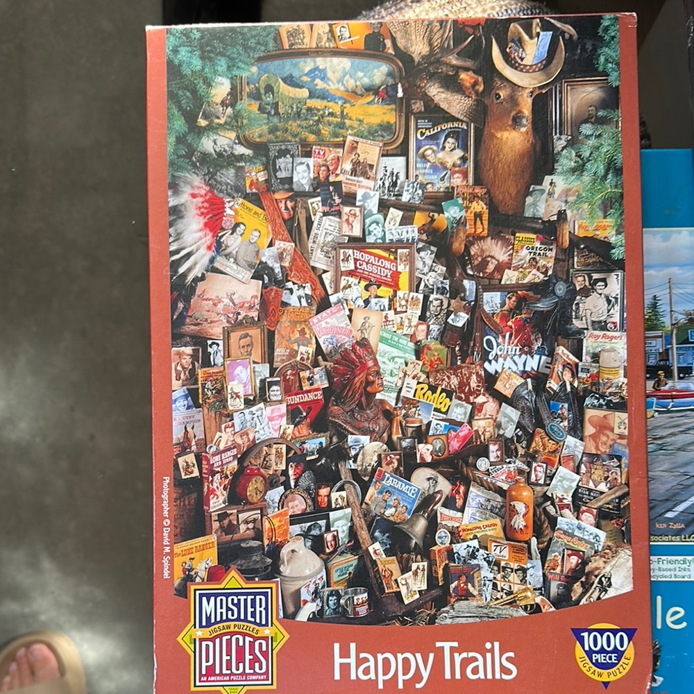 MasterPieces Happy Trails 1000 Piece Puzzle jigsaw puzzle - Picture 3 of 4